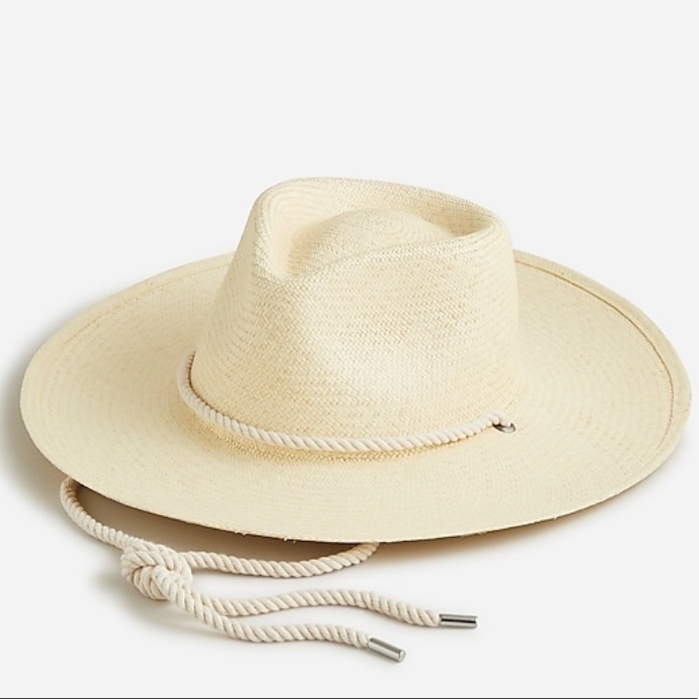 J.Crew Wide-brim Panama Hat